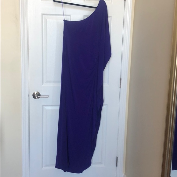 Trina Turk Dresses & Skirts - Trina Turk One Shoulder Purple Dress
